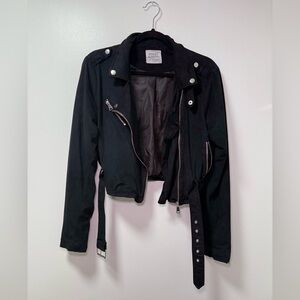 Faux Suede Jacket // EUC // Large